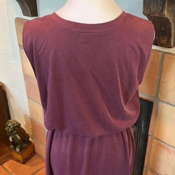 Lou & Grey Sandwashed Midi Pocket Shirtdress, size S - Picture 8 of 12